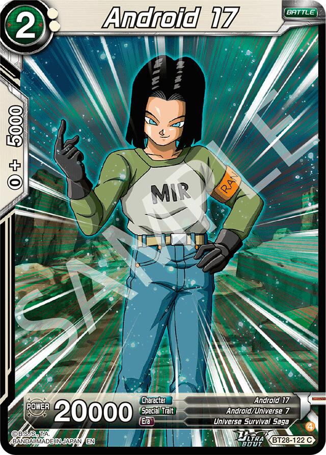 Android 17 (BT28-122) [Prismatic Clash] | Total Play