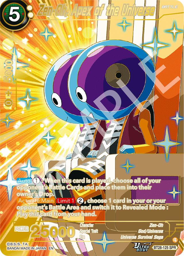 Zen-Oh, Apex of the Universe (SPR) (BT28-125) [Prismatic Clash] | Total Play