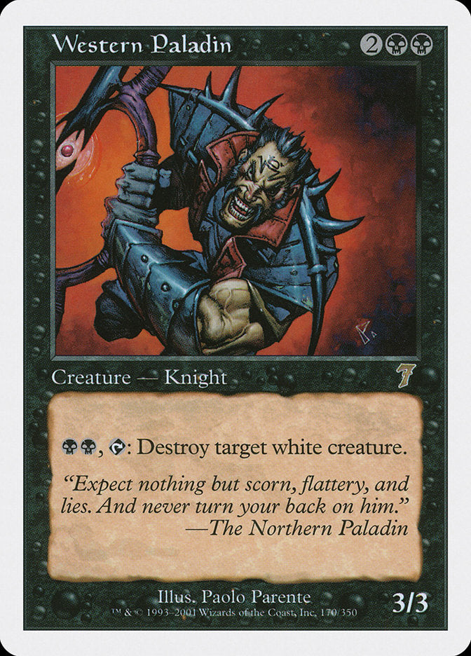 Western Paladin [Seventh Edition] | Total Play