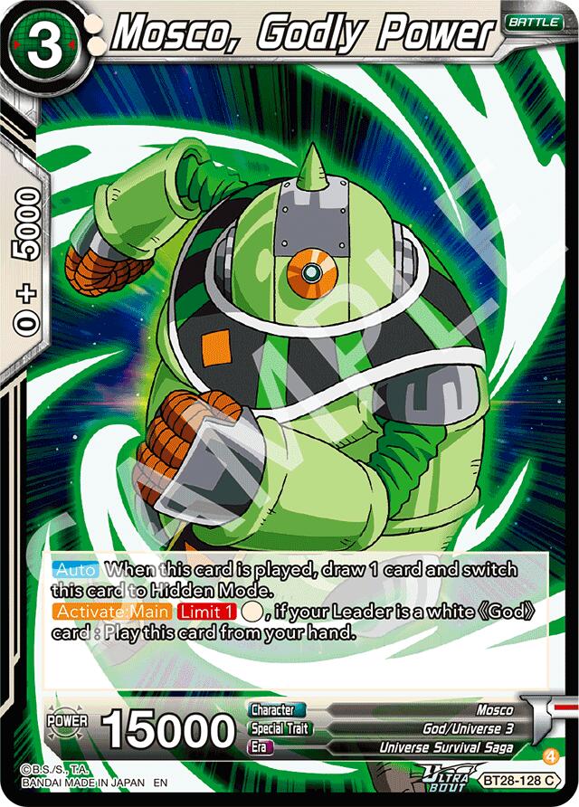 Mosco, Godly Power (BT28-128) [Prismatic Clash] | Total Play