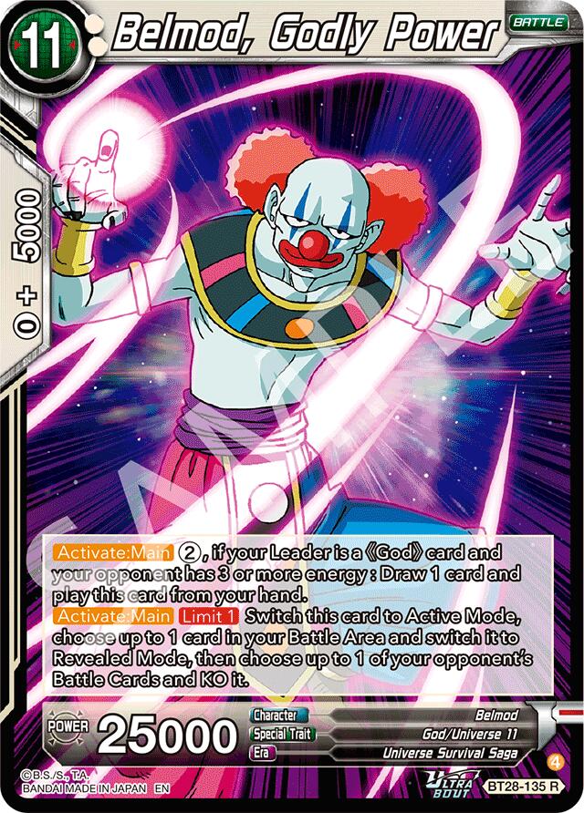 Belmod, Godly Power (BT28-135) [Prismatic Clash] | Total Play
