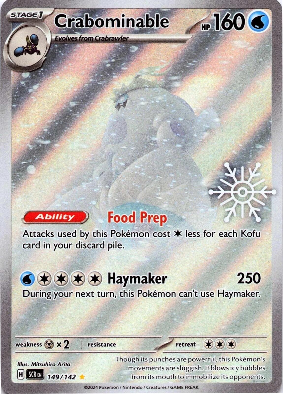 Crabominable (149/142) (Holiday Calendar) [Miscellaneous Cards] | Total Play