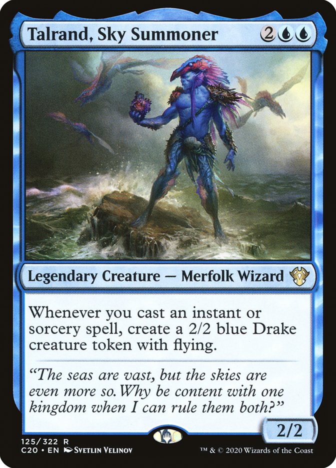 Talrand, Sky Summoner [Commander 2020] | Total Play