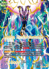 Beerus // Beerus, Dignified Destruction (Gold Stamped) (P-695) [Promotion Cards] | Total Play