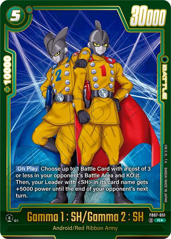 Gamma 1 : SH/Gamma 2 : SH (Alternate Art) [Wish For Shenron] | Total Play