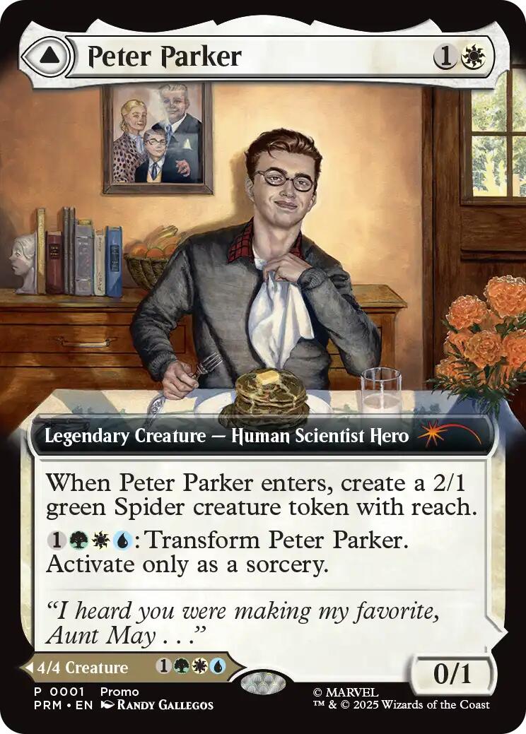 Peter Parker (Extended Art) [Marvel's Spider-Man Promos] | Total Play