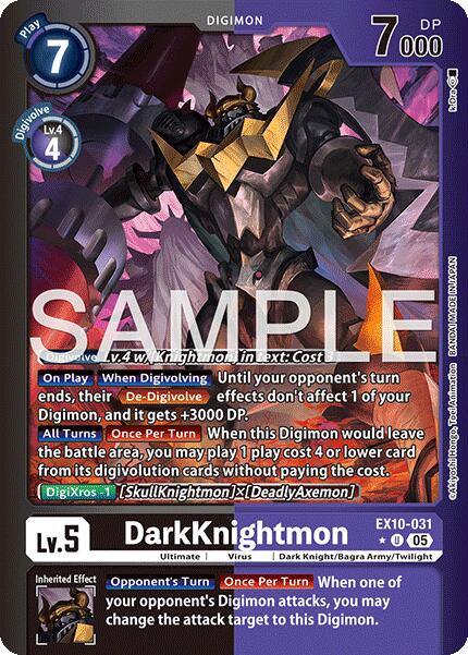 DarkKnightmon [EX10-031] (Limited Foil) [Sinister Order] | Total Play