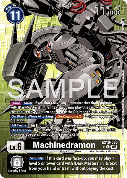 Machinedramon [EX10-035] (Alternate Art) [Sinister Order] | Total Play