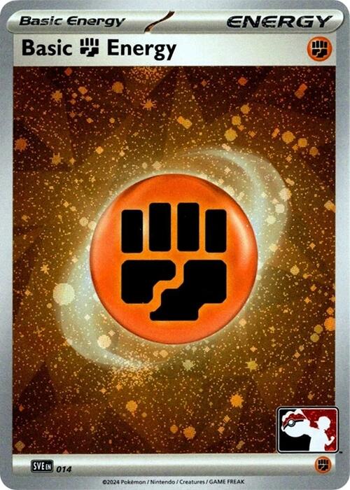 Basic Fighting Energy (014) (Cosmos Holo) [Prize Pack Series Seven] | Total Play