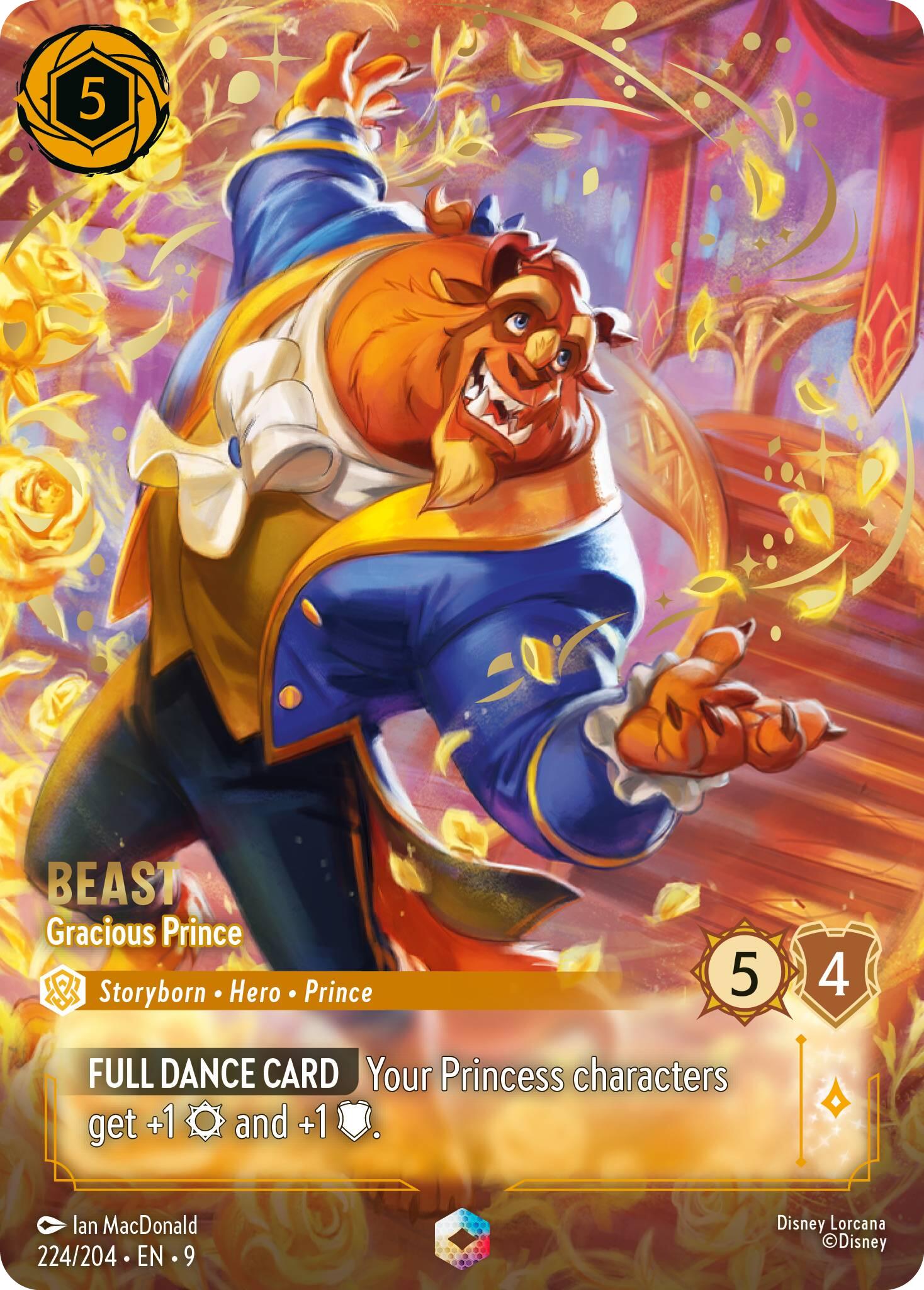 Beast - Gracious Prince (Enchanted) (224/204) [Fabled] | Total Play