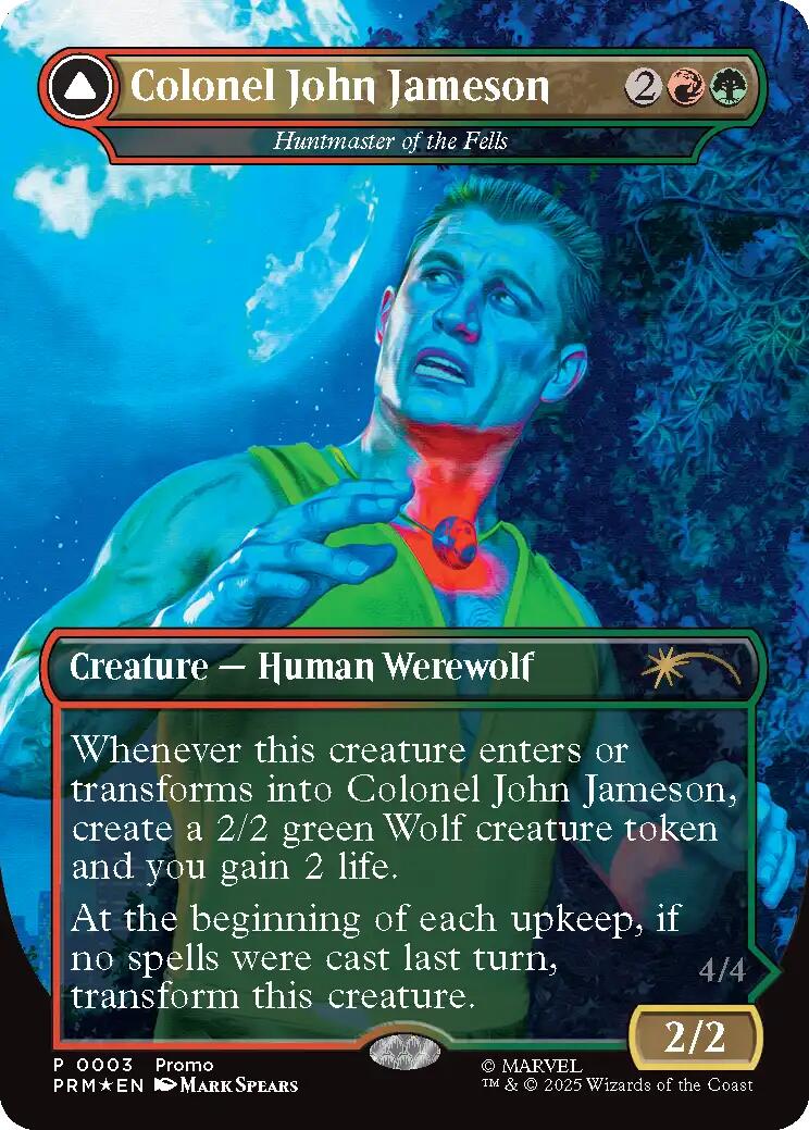 Colonel John Jameson - Huntmaster of the Fells (Borderless) [Media Promos] | Total Play