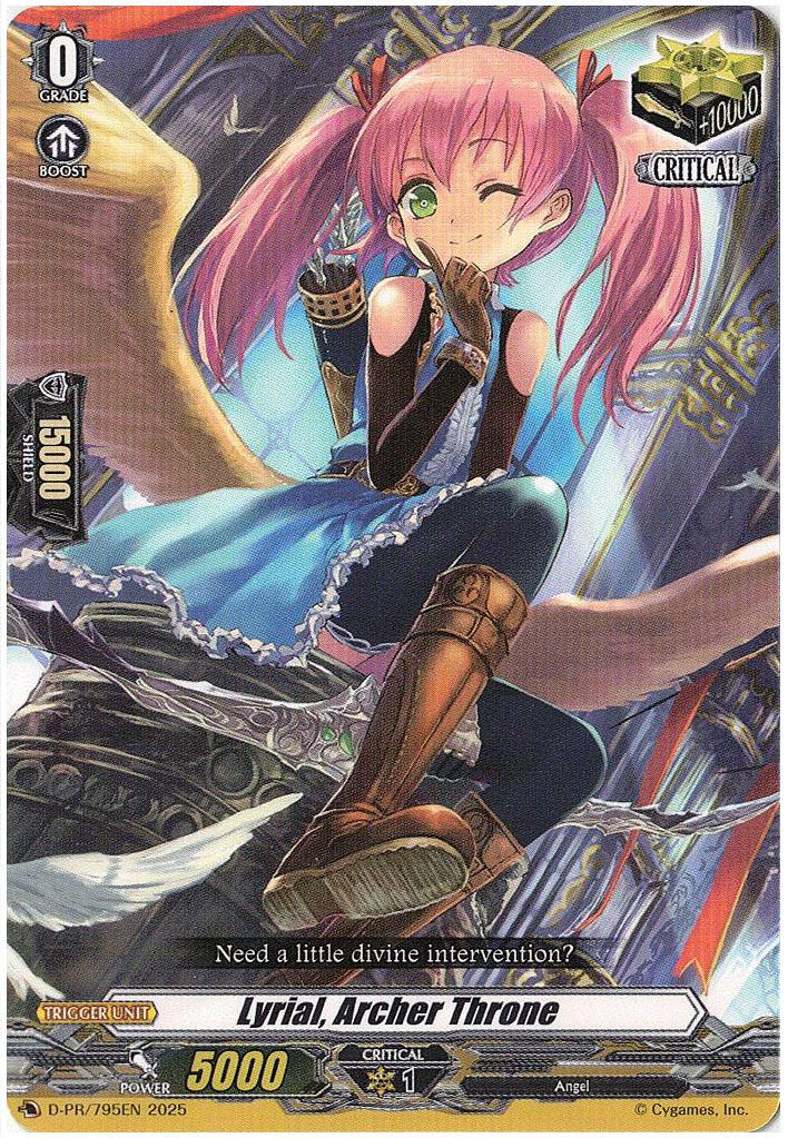 Lyrial, Archer Throne (D-PR/795EN) [D Promo Cards] | Total Play