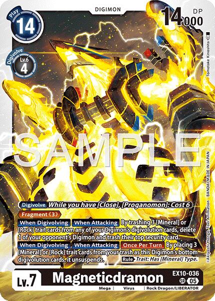 Magneticdramon [EX10-036] [Sinister Order] | Total Play