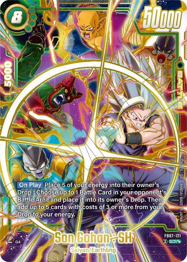 Son Gohan : SH (FB07-121) (Super Alternate Art) [Wish For Shenron] | Total Play