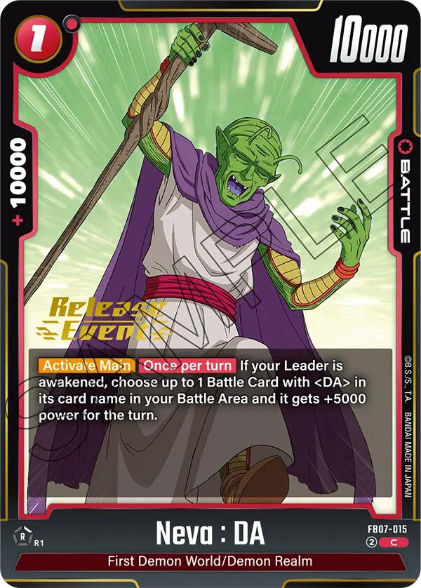 Neva : DA [Wish For Shenron Release Event Cards] | Total Play