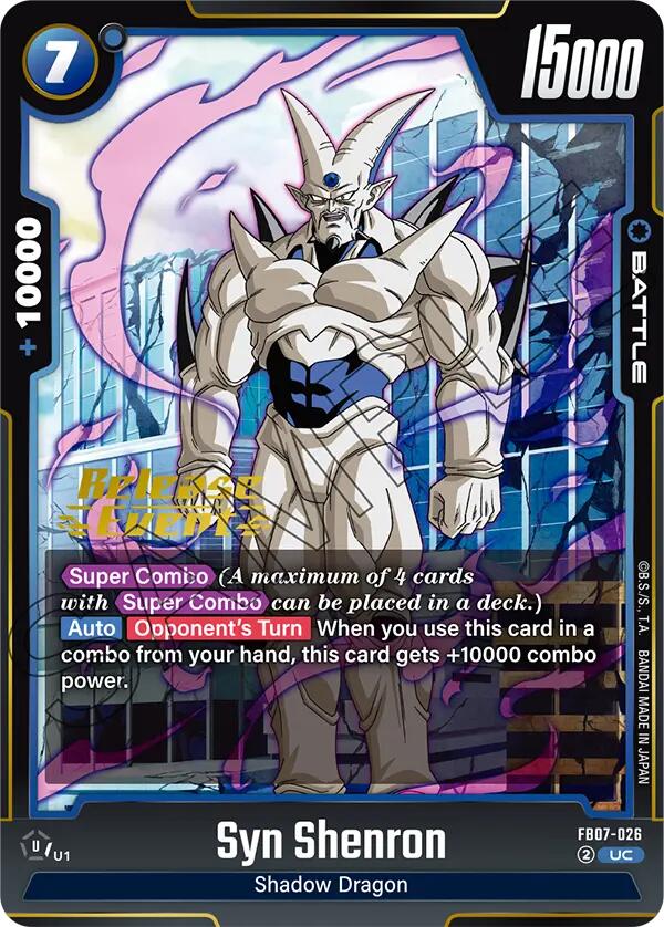 Syn Shenron (FB07-026) [Wish For Shenron Release Event Cards] | Total Play