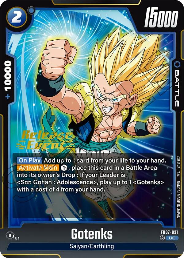Gotenks [Wish For Shenron Release Event Cards] | Total Play