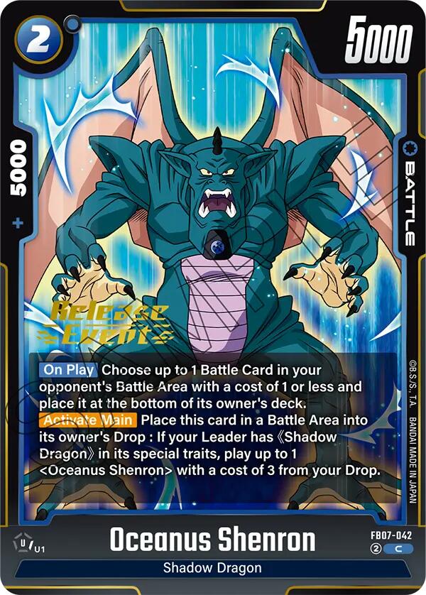 Oceanus Shenron (FB07-042) [Wish For Shenron Release Event Cards] | Total Play