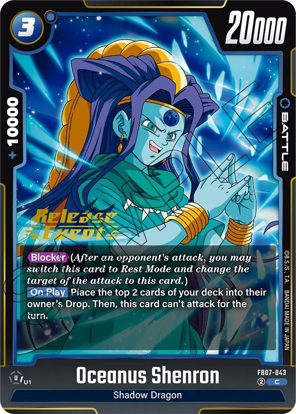 Oceanus Shenron (FB07-043) [Wish For Shenron Release Event Cards] | Total Play