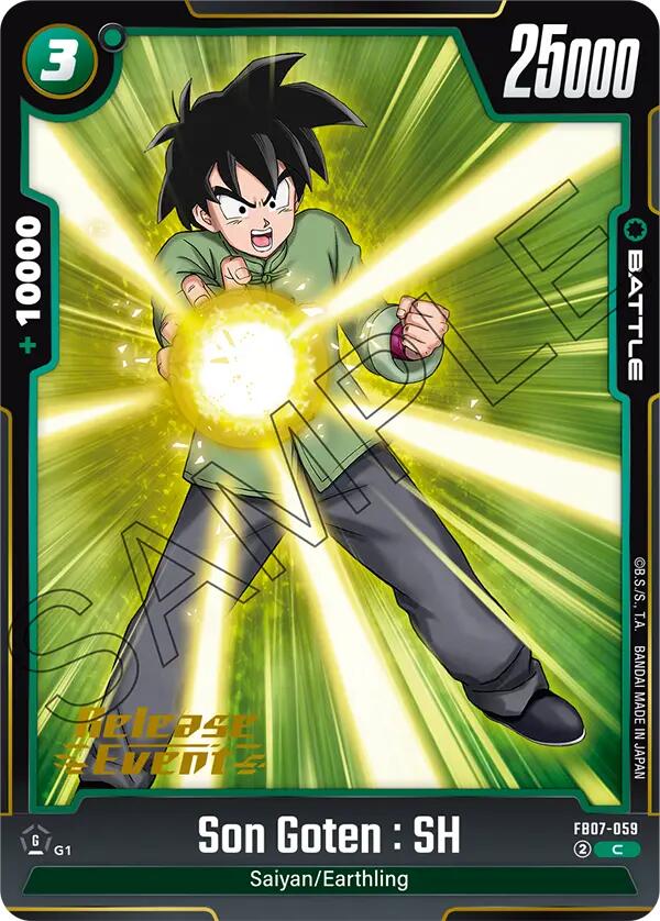 Son Goten : SH [Wish For Shenron Release Event Cards] | Total Play