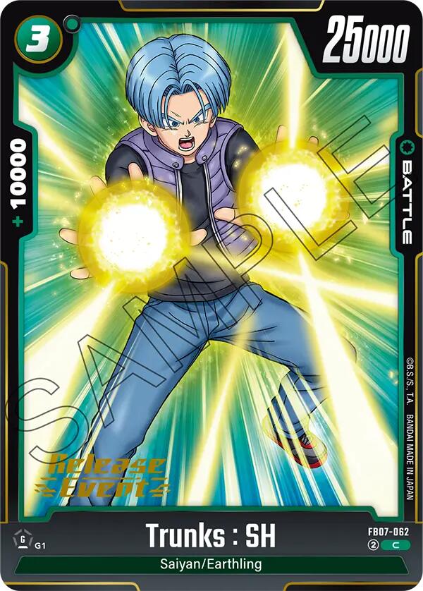 Trunks : SH [Wish For Shenron Release Event Cards] | Total Play