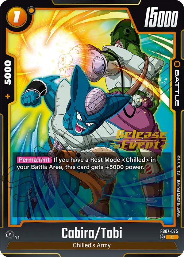 Cabira/Tobi [Wish For Shenron Release Event Cards] | Total Play