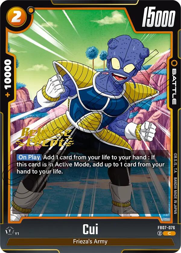 Cui [Wish For Shenron Release Event Cards] | Total Play