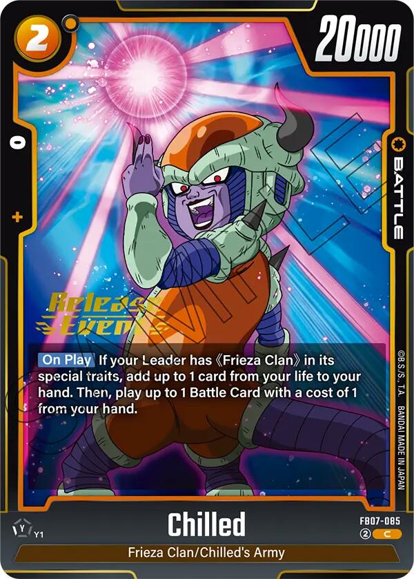 Chilled [Wish For Shenron Release Event Cards] | Total Play