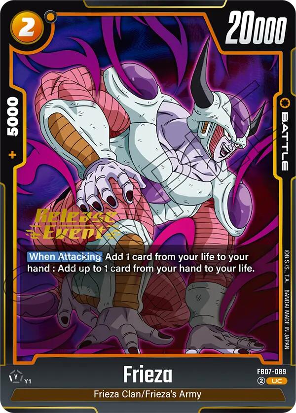 Frieza (FB07-089) [Wish For Shenron Release Event Cards] | Total Play