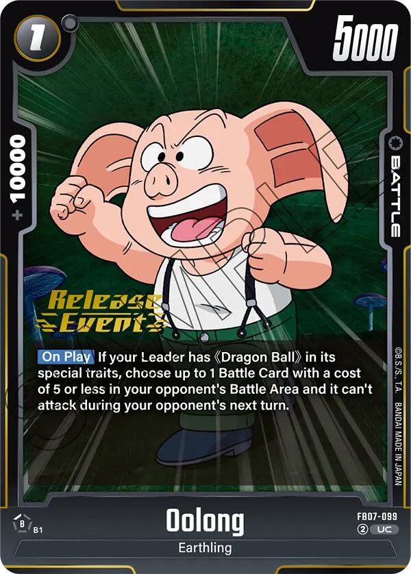 Oolong [Wish For Shenron Release Event Cards] | Total Play