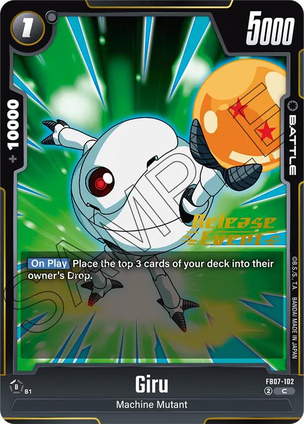 Giru [Wish For Shenron Release Event Cards] | Total Play