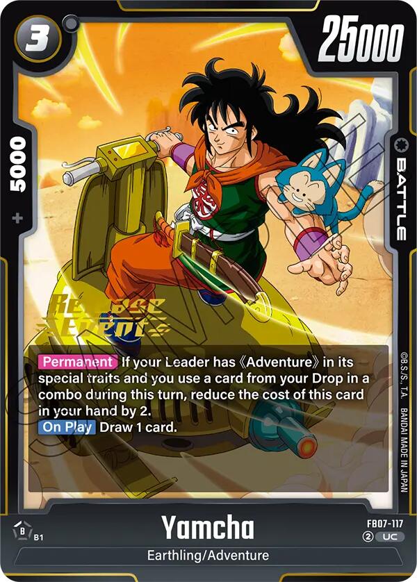 Yamcha [Wish For Shenron Release Event Cards] | Total Play