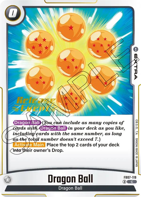 Dragon Ball [Wish For Shenron Release Event Cards] | Total Play