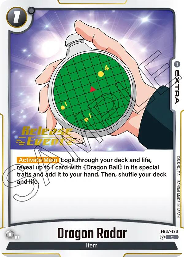 Dragon Radar [Wish For Shenron Release Event Cards] | Total Play