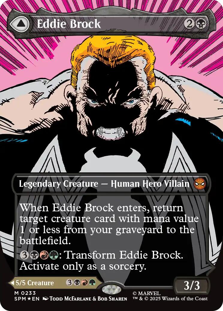 Eddie Brock (0233) (Borderless) [Marvel's Spider-Man] | Total Play