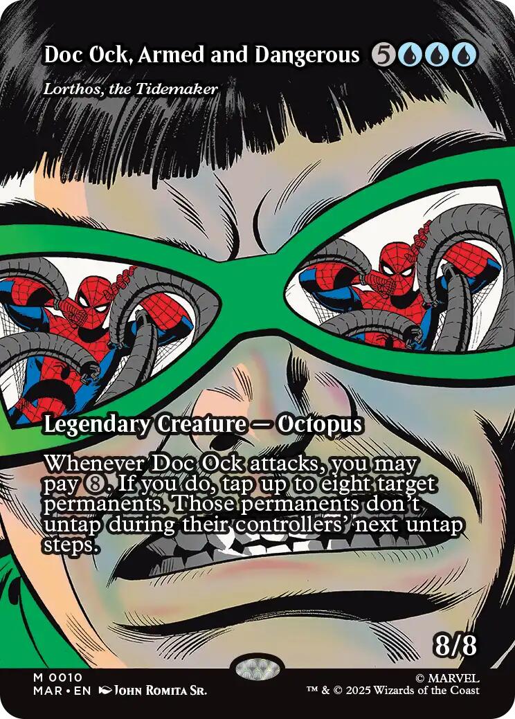 Doc Ock, Armed and Dangerous - Lorthos, the Tidemaker (Borderless) [Marvel's Spider-Man: Eternal-Legal] | Total Play