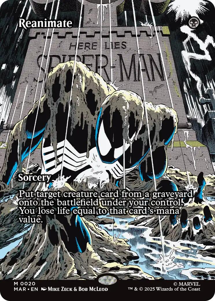 Reanimate (Borderless) [Marvel's Spider-Man: Eternal-Legal] | Total Play