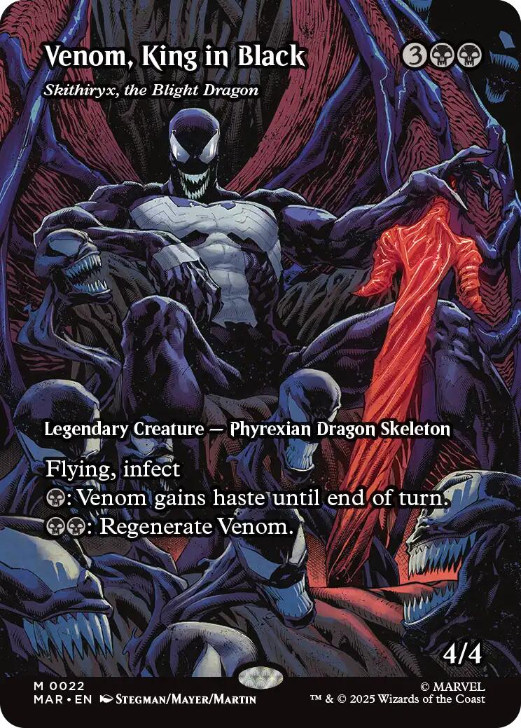 Venom, King in Black - Skithiryx, the Blight Dragon (Borderless) [Marvel's Spider-Man: Eternal-Legal] | Total Play