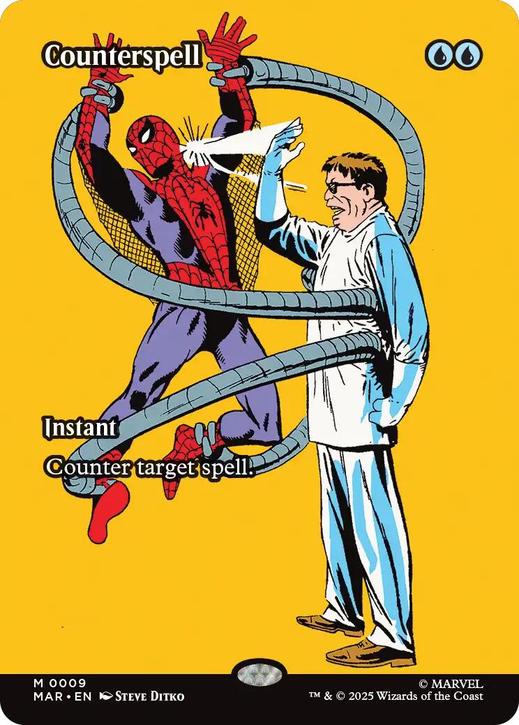 Counterspell (Borderless) [Marvel's Spider-Man: Eternal-Legal] | Total Play