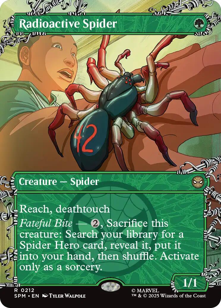 Radioactive Spider (Borderless) [Marvel's Spider-Man] | Total Play