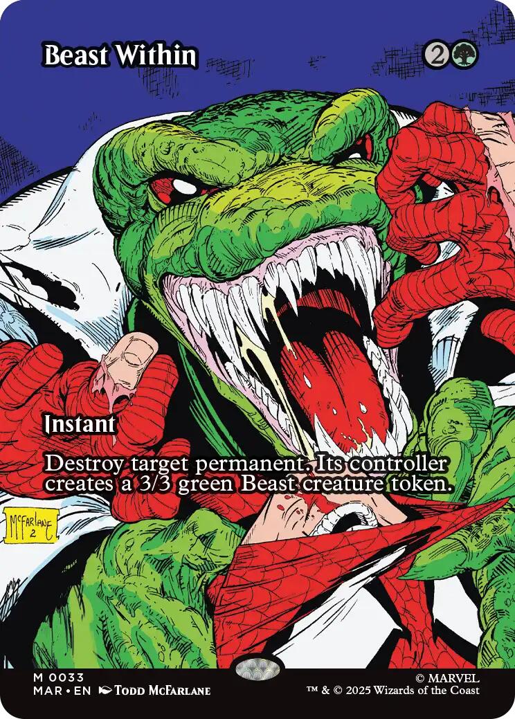 Beast Within (Borderless) [Marvel's Spider-Man: Eternal-Legal] | Total Play