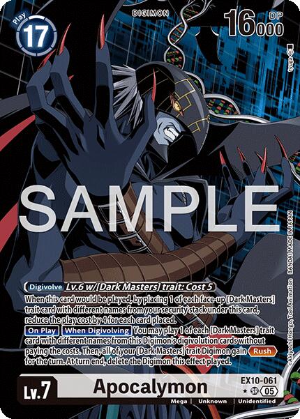 Apocalymon [EX10-061] (Alternate Art) [Sinister Order] | Total Play