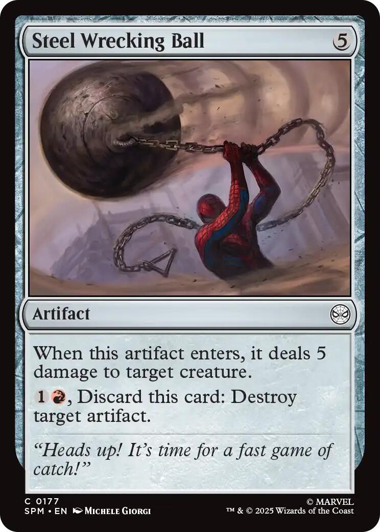 Steel Wrecking Ball [Marvel's Spider-Man] | Total Play