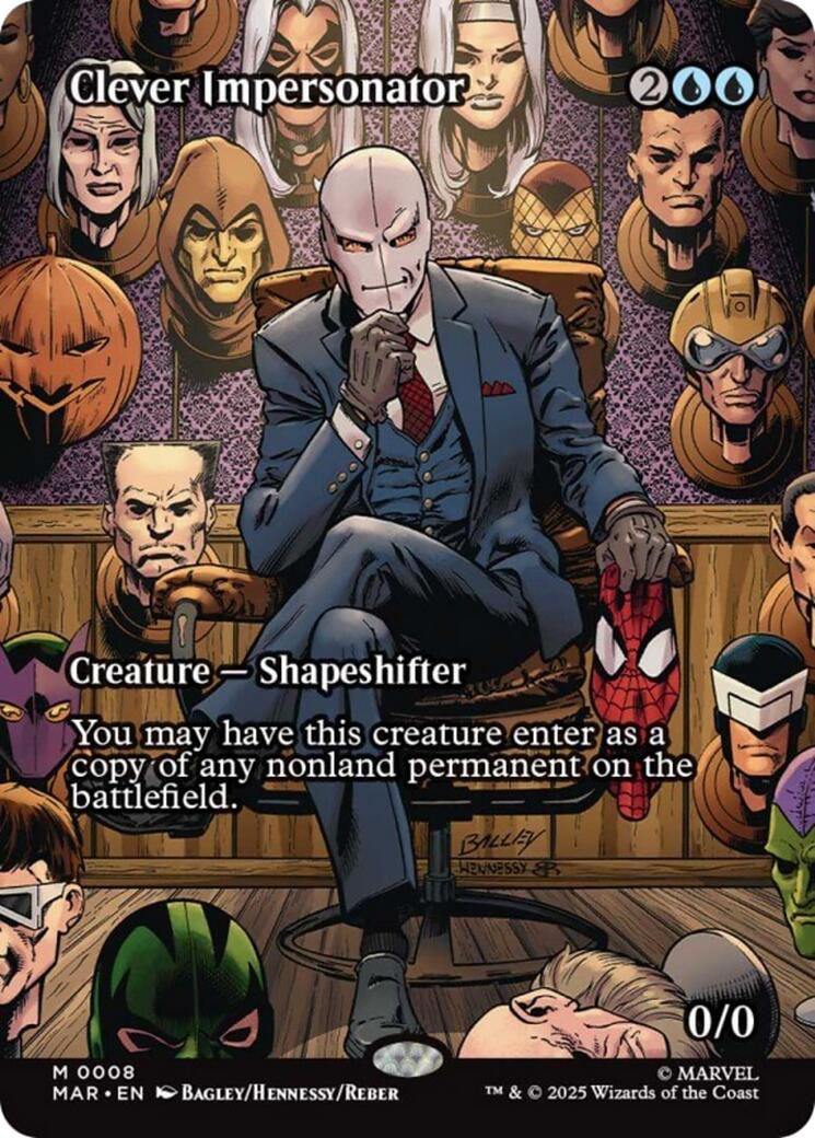 Clever Impersonator (Borderless) [Marvel's Spider-Man: Eternal-Legal] | Total Play