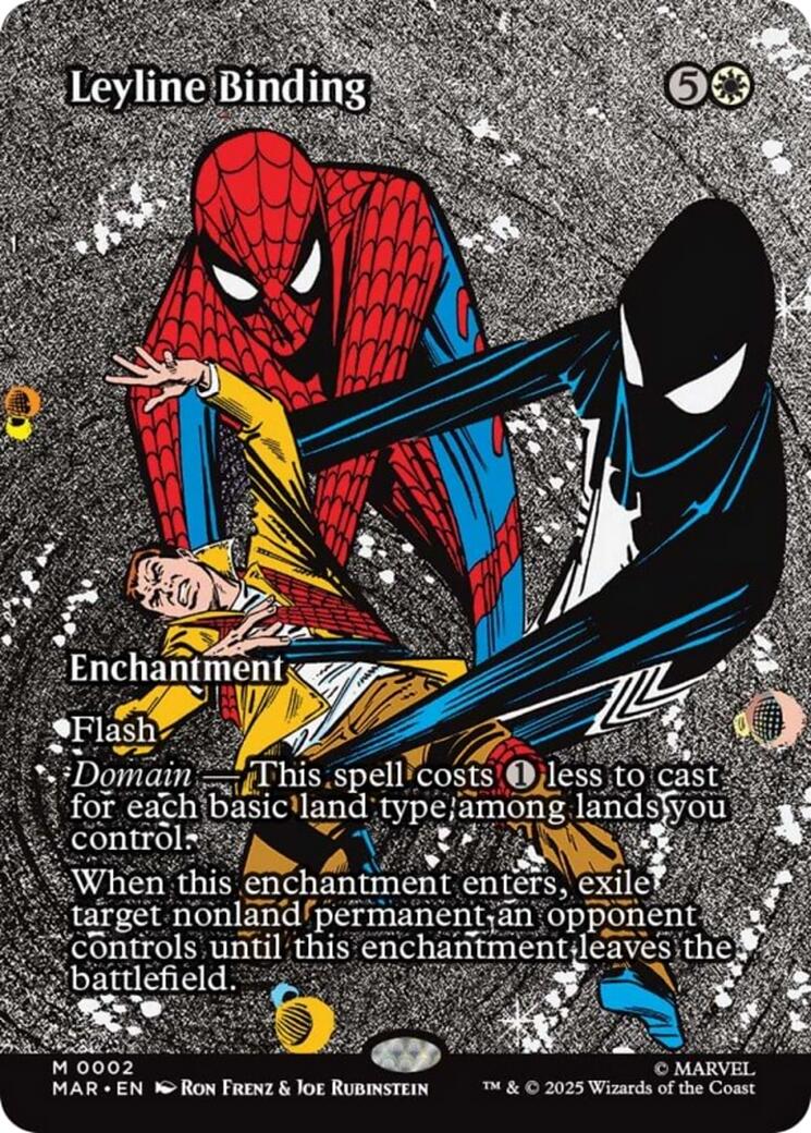 Leyline Binding (Borderless) [Marvel's Spider-Man: Eternal-Legal] | Total Play