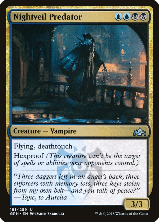 Nightveil Predator [Guilds of Ravnica] | Total Play