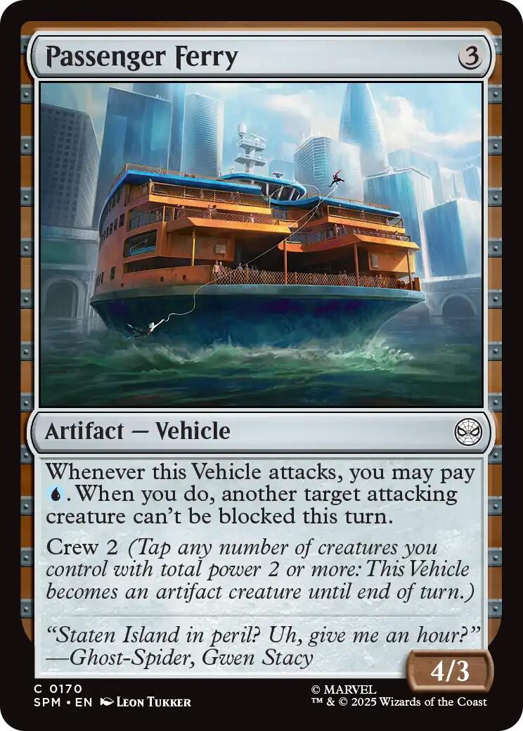 Passeneger Ferry [Marvel's Spider-Man] | Total Play