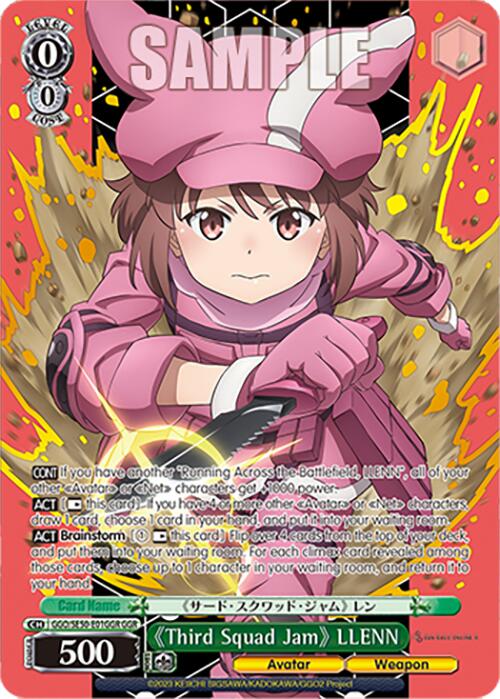 "Third Squad Jam" LLENN (GGO/SE50-E01GGR GGR) [SAO Alternative–Gun Gale Online–2 Premium Booster] | Total Play