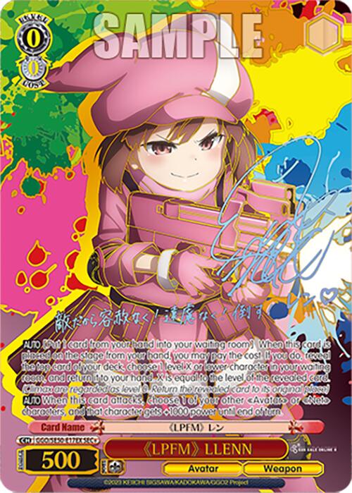 "LPFM" LLENN (GGO/SE50-E17EX SEC+) [SAO Alternative–Gun Gale Online–2 Premium Booster] | Total Play