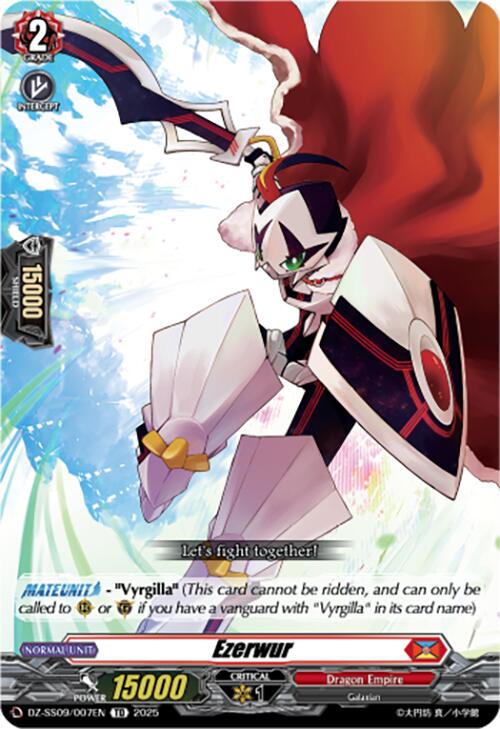 Ezerwur (DZ-SS09/007EN) [DZ-SS09: Zero Tendo Start Deck] | Total Play